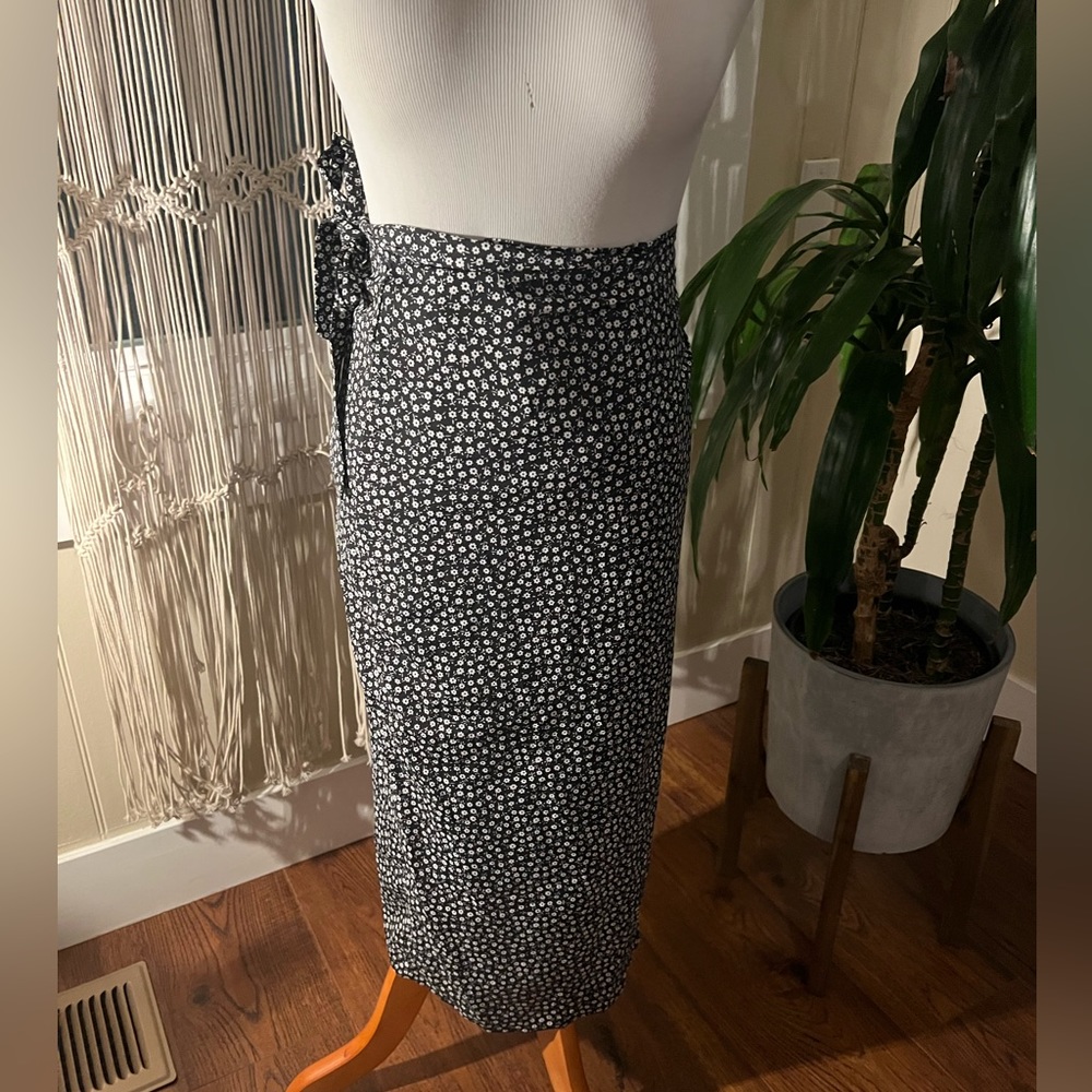 Shein Maxi Wrap Skirt